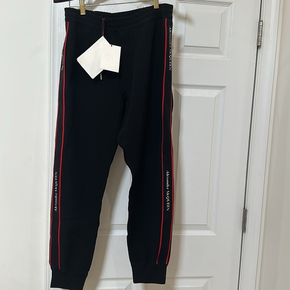 Men’s Alexander McQueen Logo Tape Joggers - Picture 2 of 6